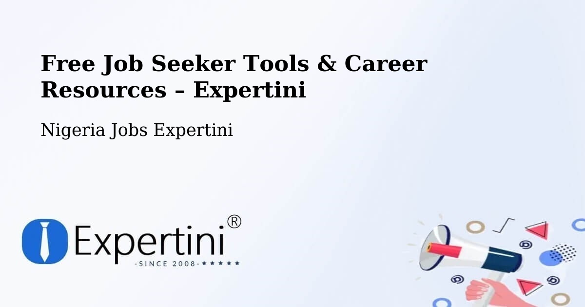 Free Job Seeker Tools & Career Resources – Owode - Owode, Nigeria Jobs Expertini
