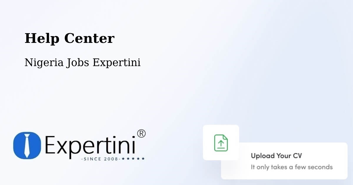 Help Center – Owode - Nigeria Jobs Expertini
